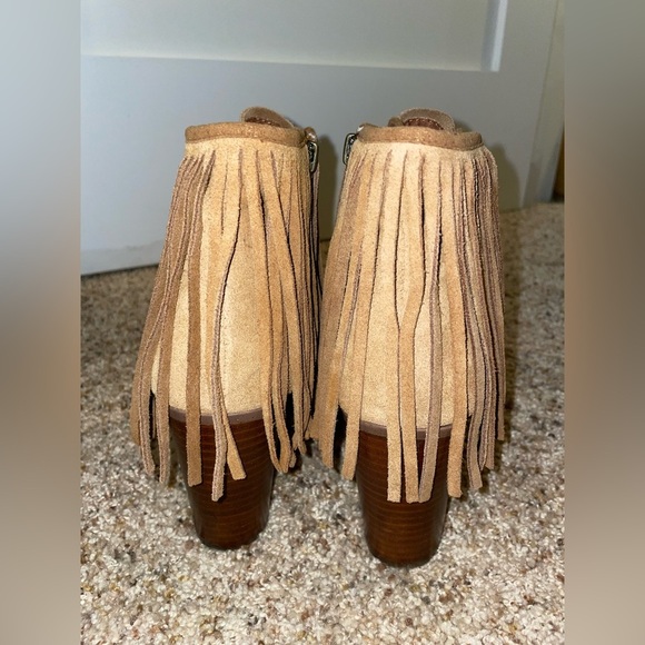 Steve Madden Suede Lace Up Heels - Picture 9 of 9